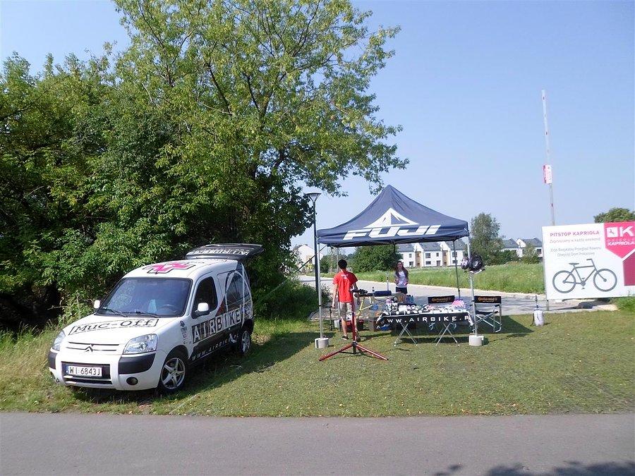 Mobilny serwis rowerowy. Powsin - Wilanów