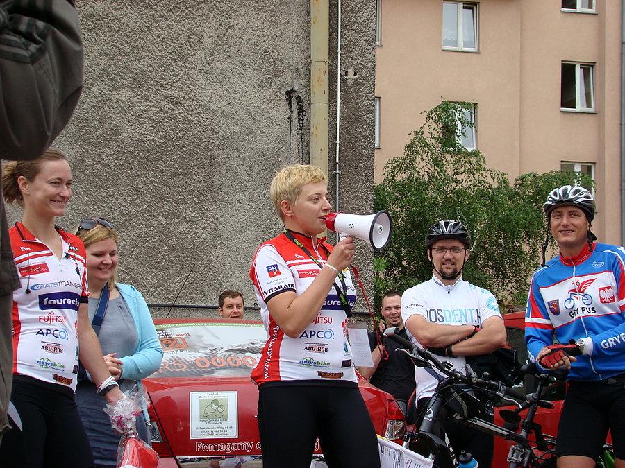 Przez Polskę dla Polskich Hospicjów - przemówienie Ewy