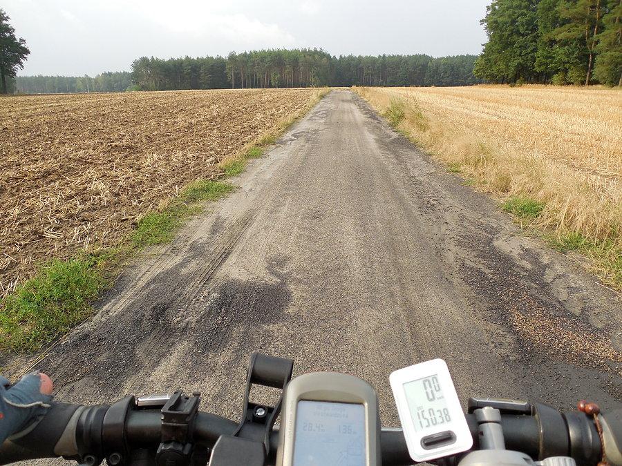 Czy tędy na pewno na Poznań??? - między Grabowem nad Prosną a Kaliszem