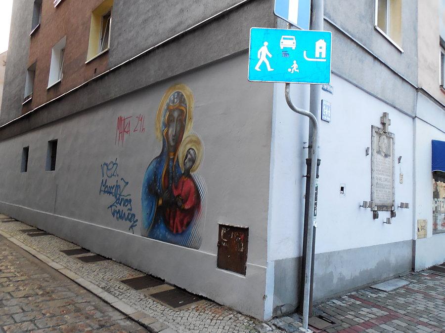 Mural opodal Sanktuarium Świętego Józefa w Kaliszu