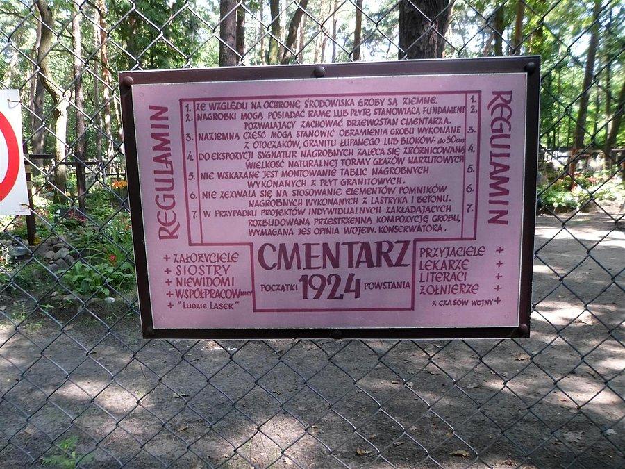Regulamin cmentarza