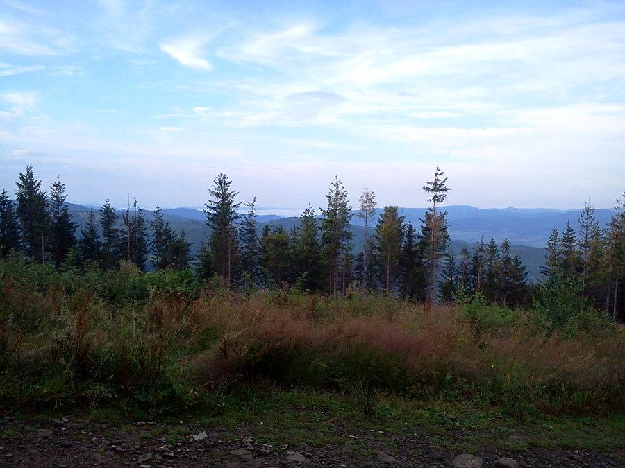 Widoczki na czeskie Beskidy