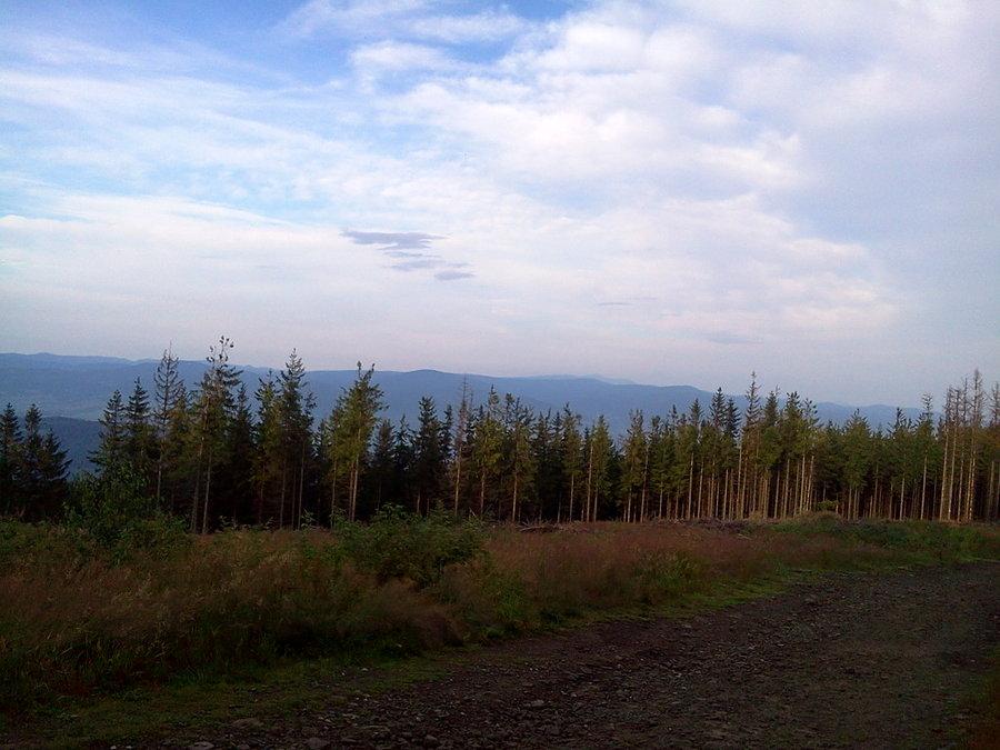 Widoczek na czeskie Beskidy