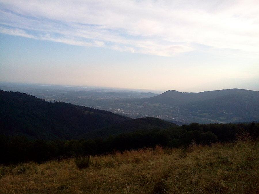 Widok na Ustroń i Równicę