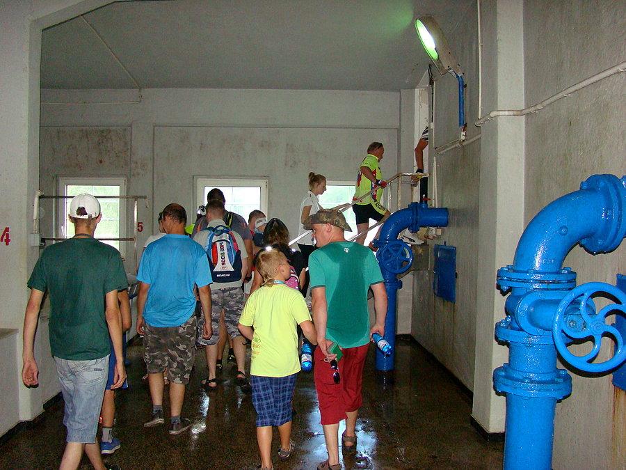 "Rowerowe podróże małe i duże" - dalsze zwiedzanie "wodociagów"