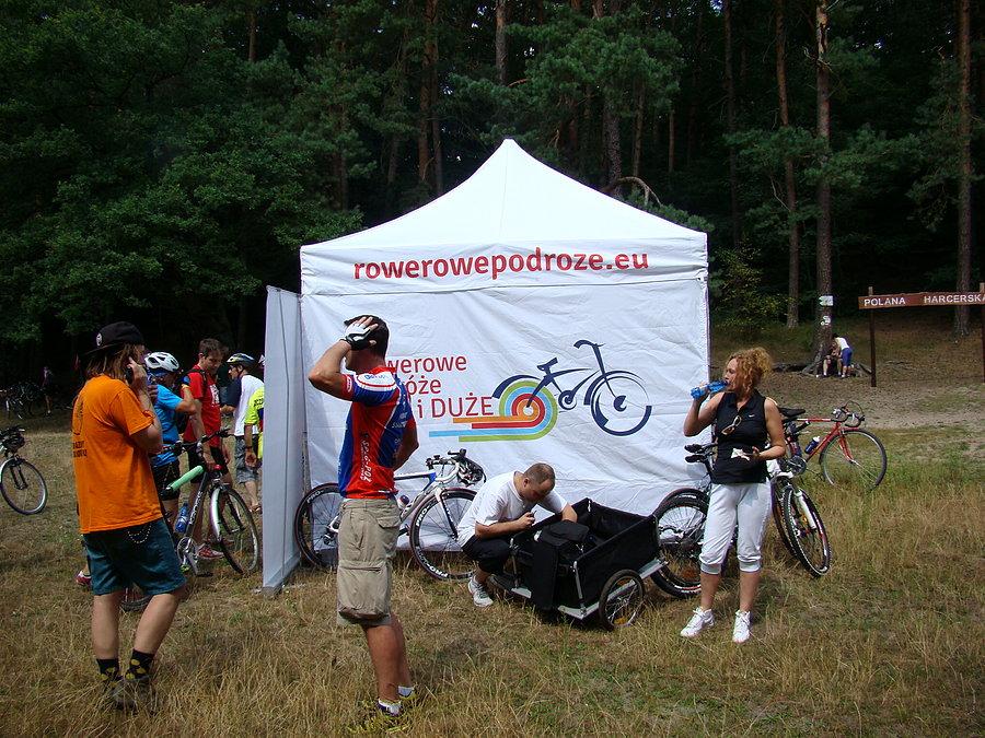 "Rowerowe podróże małe i duże" a teraz koniec wycieczki i