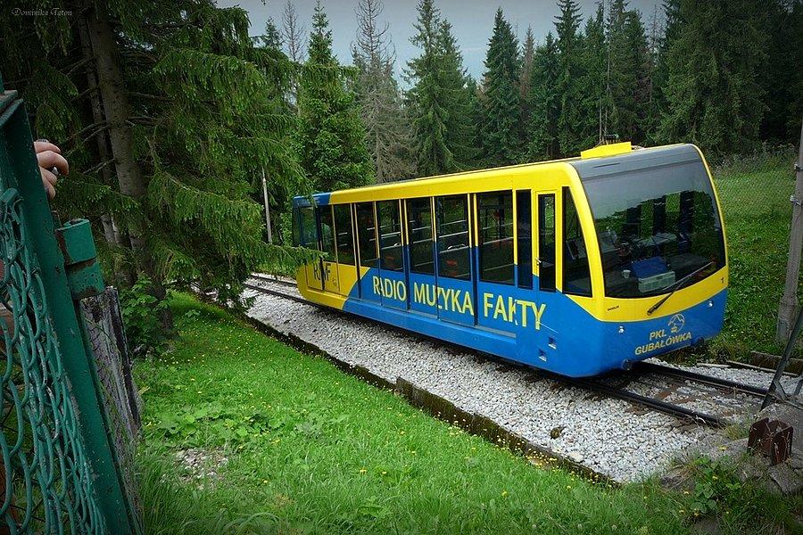 Wagonik kolejki na Gubałówke