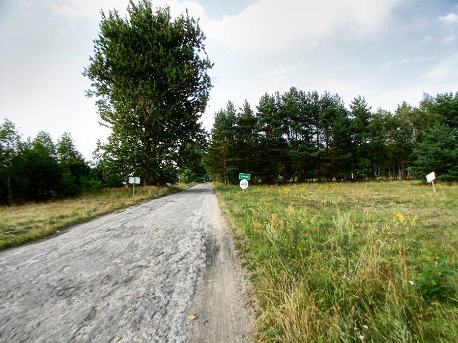 Betonka Wielichówko - Sowno to okropna droga :)