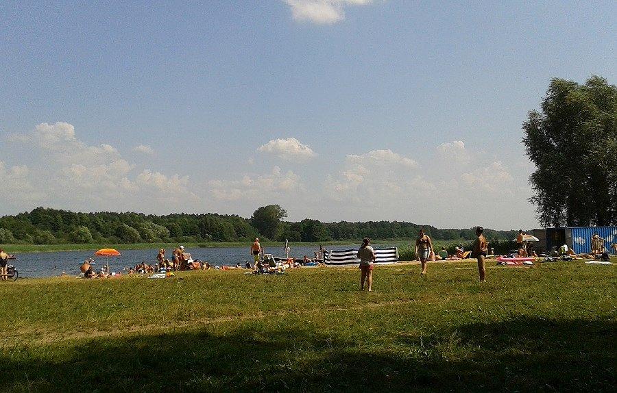 Plaża nad J.Marianowskim