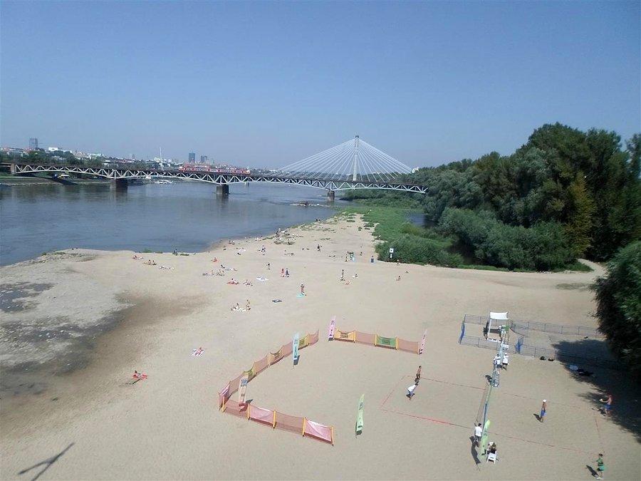 Plaża pod Mostem Poniatowskiego