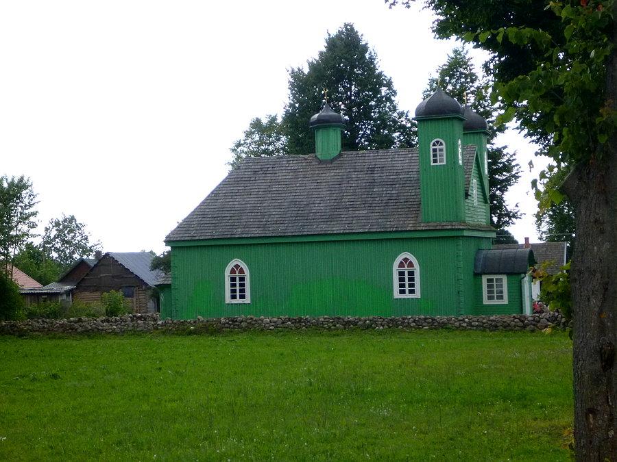 Meczet w Kruszynianach 53°10'40.6"N 23°48'49.2"E