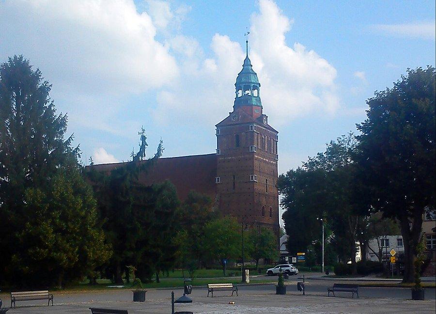 Ośno Lubuskie , wielka stara katedra ... !?