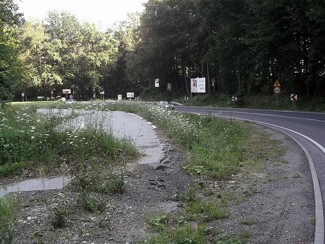 Przerobiony zakręt na większy promień