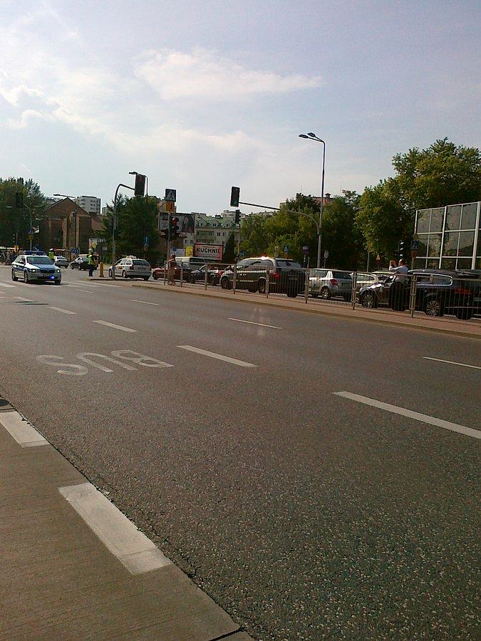 Tour de Pologne na Górczewskiej w Warszawie