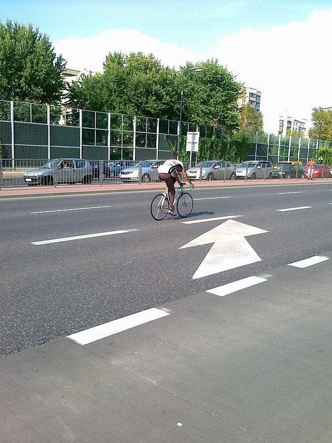 Tour de Pologne na Górczewskiej w Warszawie