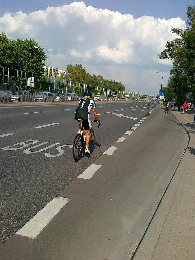 Tour de Pologne na Górczewskiej w Warszawie