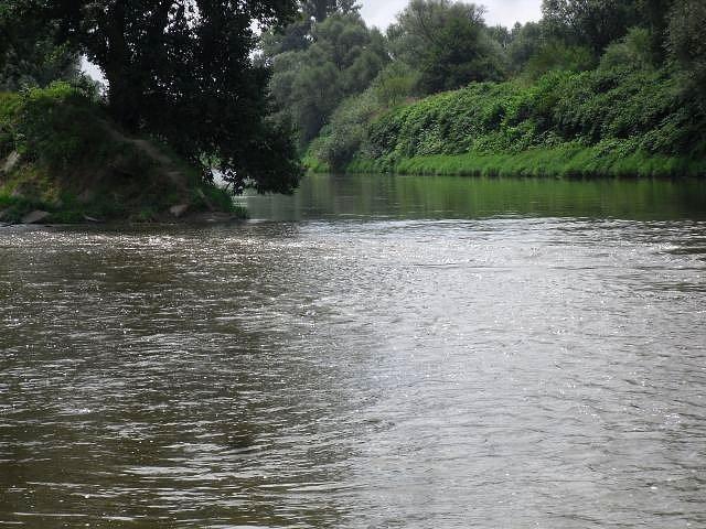 Ujście granicznej rzeki Olzy do Odry