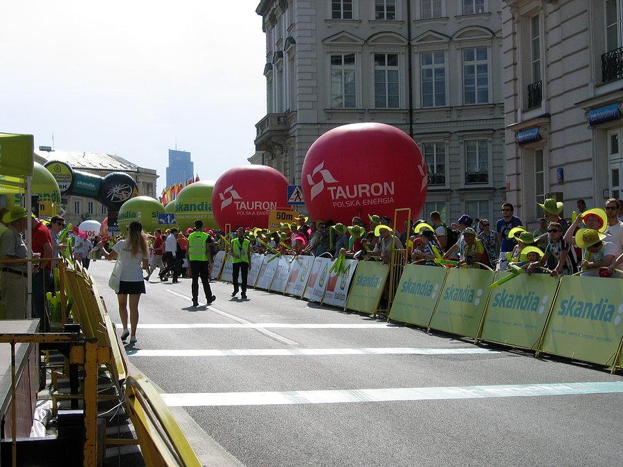 Tour de Pologne w Warszawie