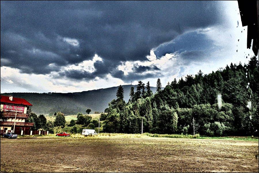 Widok na Skrzyczne ze Szczyrka
