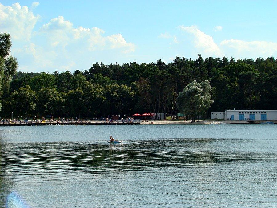 Jezioro Łochowickie niedaleko Krosna Odrzańskiego