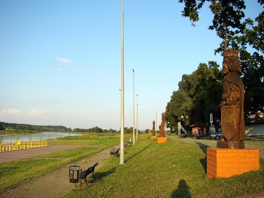 Bulwary nad Odrą w krośnie Odrzańskim