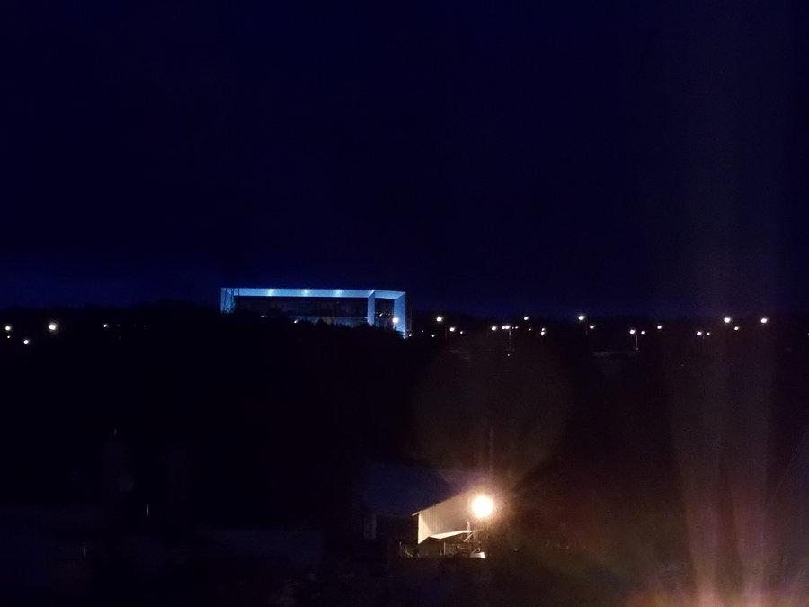 Widok z parkingu CH Ogrody