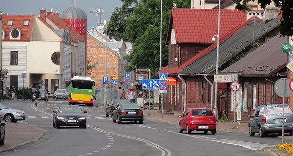 Biała Podlaska. Ulica Narutowicza