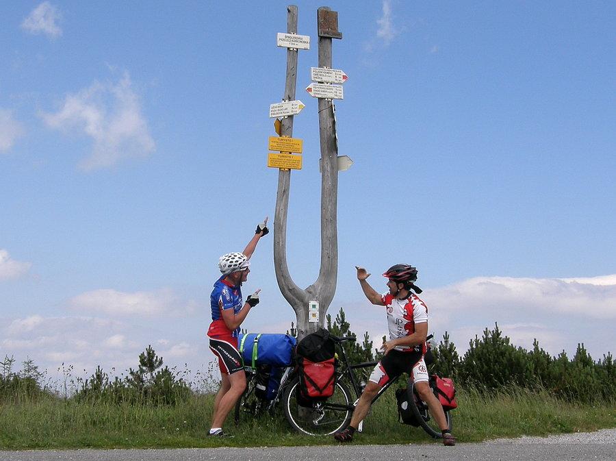 Nasze pierwsze sakwiarskie ponad 1000 m.n.p.m zdobyte !
