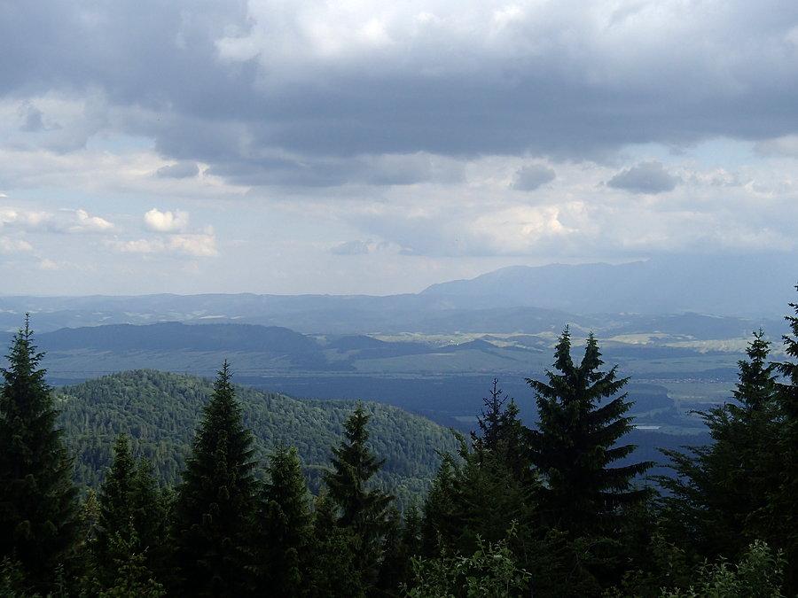 Widok na Tatry z Turbacza