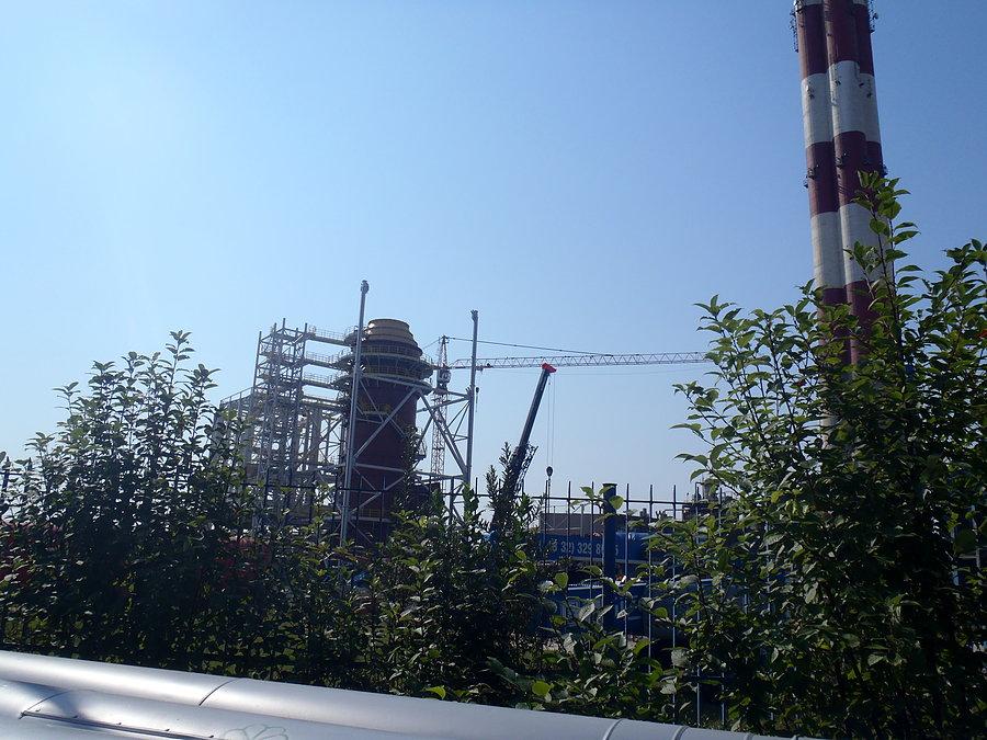 Na terenie elektrociepłowni Gdynia