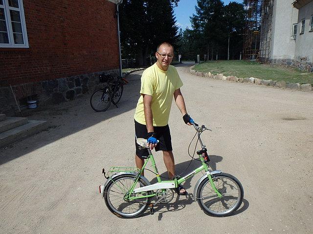 Rower z odwrotnym systemem kierowania