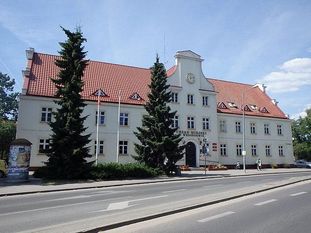Budynek urzędu miejskiego w Węgorzewie