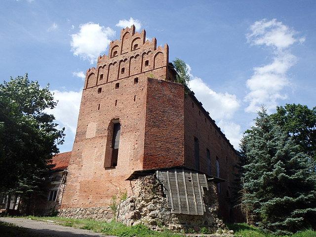 Krzyżacki zamek w Barcianach