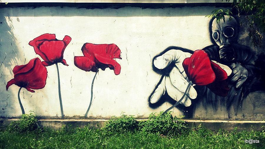... i jeszcze jedno graffiti z parku