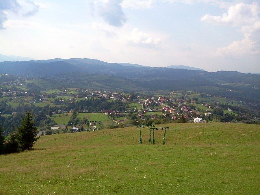 Widok na Koniaków