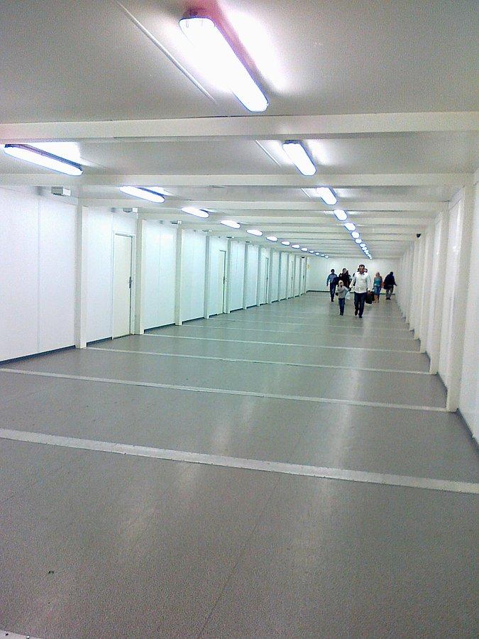 Remont tunelu na dworcu zachodnim, ten to tunel zastępczy