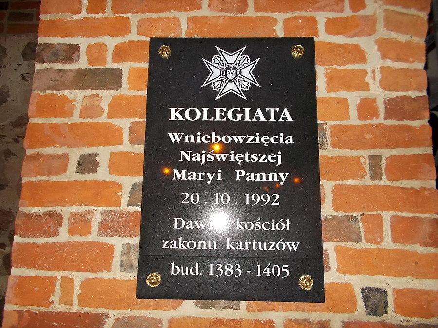 Kartuzy - kolegiata kartuzów
