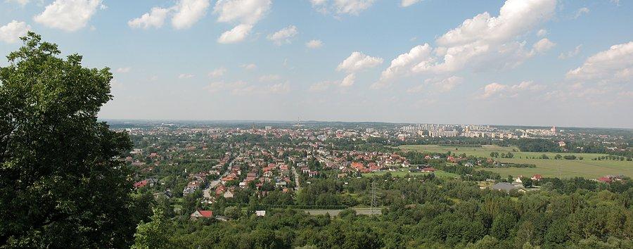 Panorama Tarnowa, bez zbędnych dodatków