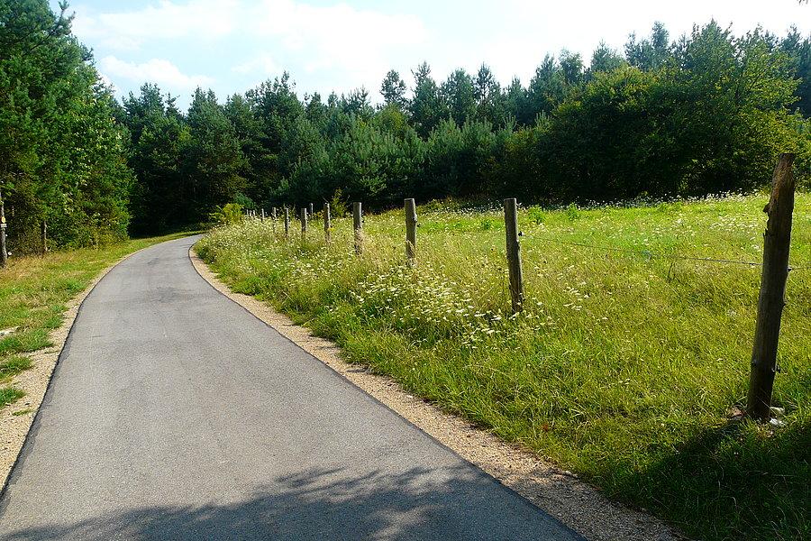 Idealna dróżka rowerowa Żarki - Ostrężnik