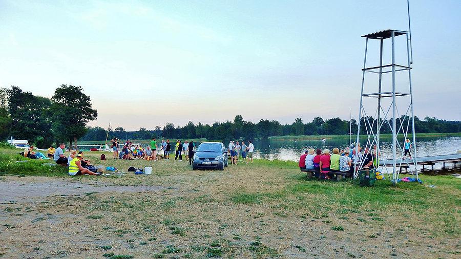 Kociewsko- Borowiacki Rajd Rowerowy. Osiek - Wieczorny piknik nad jeziorem Kałębie