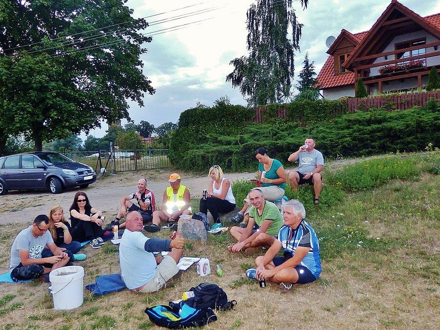 Kociewsko- Borowiacki Rajd Rowerowy. Osiek - Wieczorny piknik nad jeziorem Kałębie