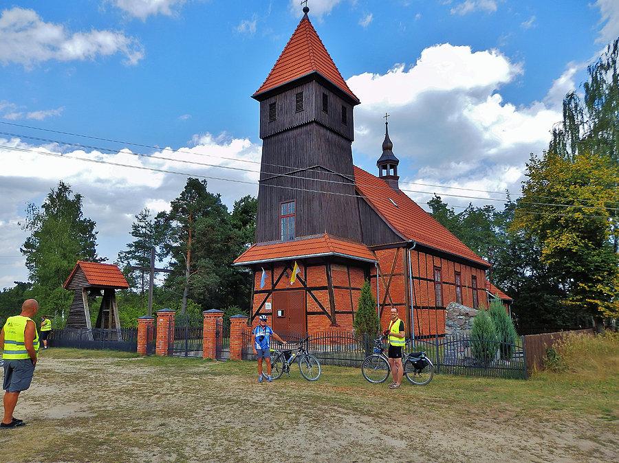 Kociewsko- Borowiacki Rajd Rowerowy. Parafia Kasparus