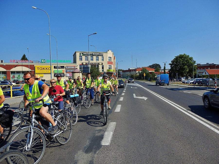Kociewsko- Borowiacki Rajd Rowerowy. Na trasie