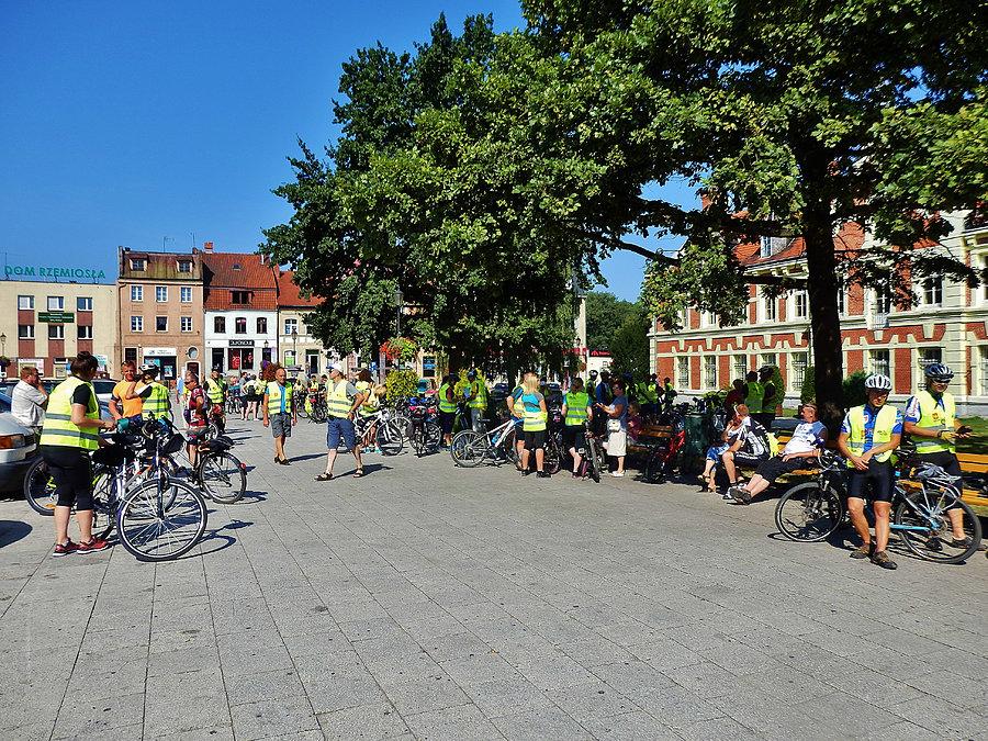 Kociewsko- Borowiacki Rajd Rowerowy. Początek rajdu - Starogard Gd