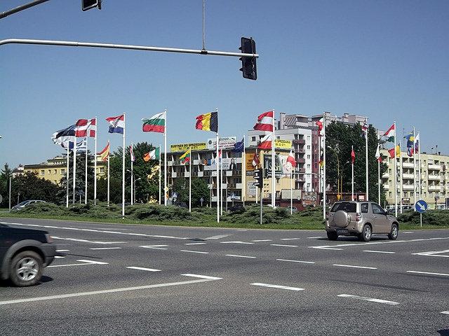Jakieś rondo w Rzeszowie