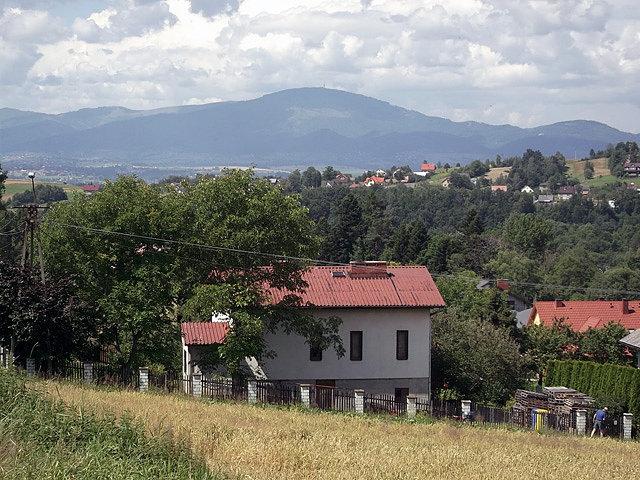 Potężny masyw Skrzecznego