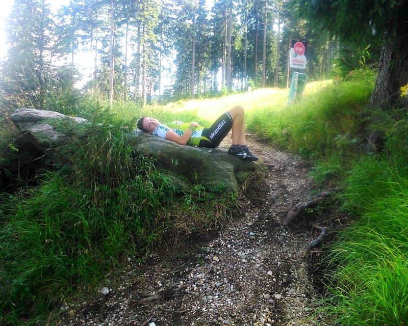 Dalej nie jadę, powiedziałam po 5 km podjazdu na Czarną Górę