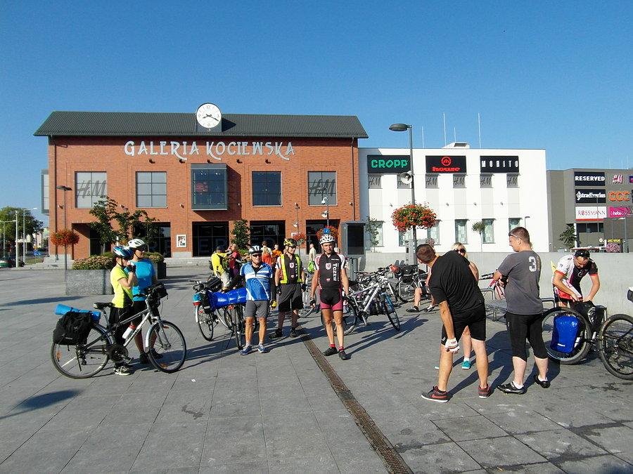 Zbiórka Rowerzystów na dworcu w Tczewie