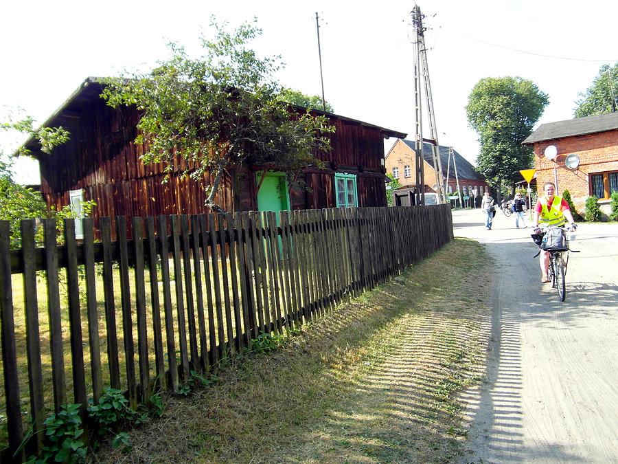 Drewniana zabudowa w Kasparusie