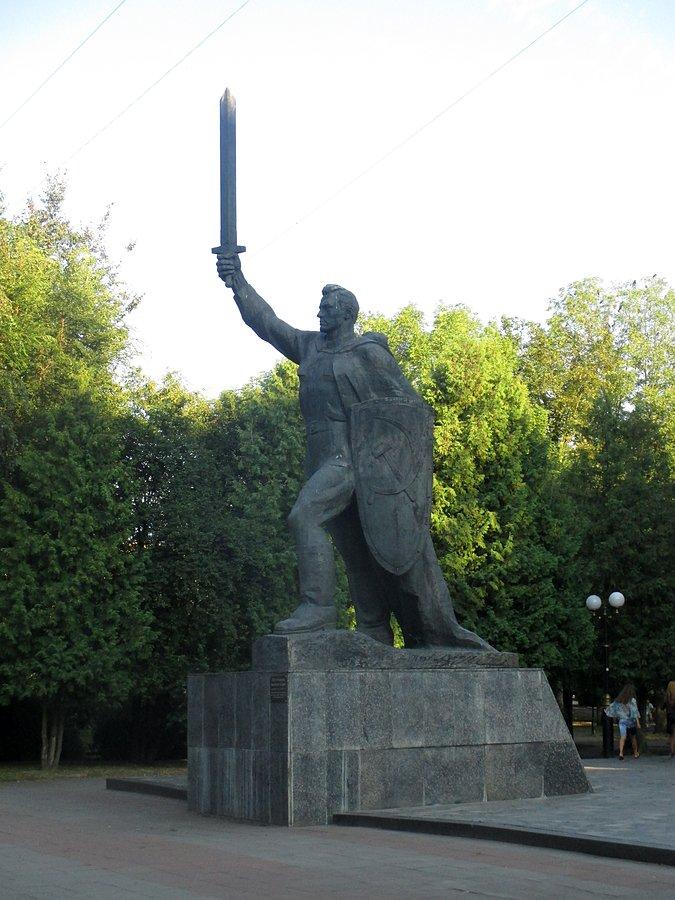 Pomnik bohaterów II wojny światowej w Kowlu